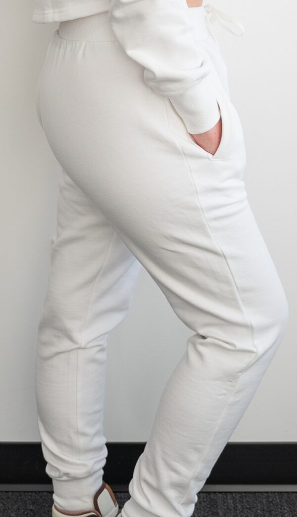 Platinum Aloré white jogger sweat pants - 38% OFF - Image 3